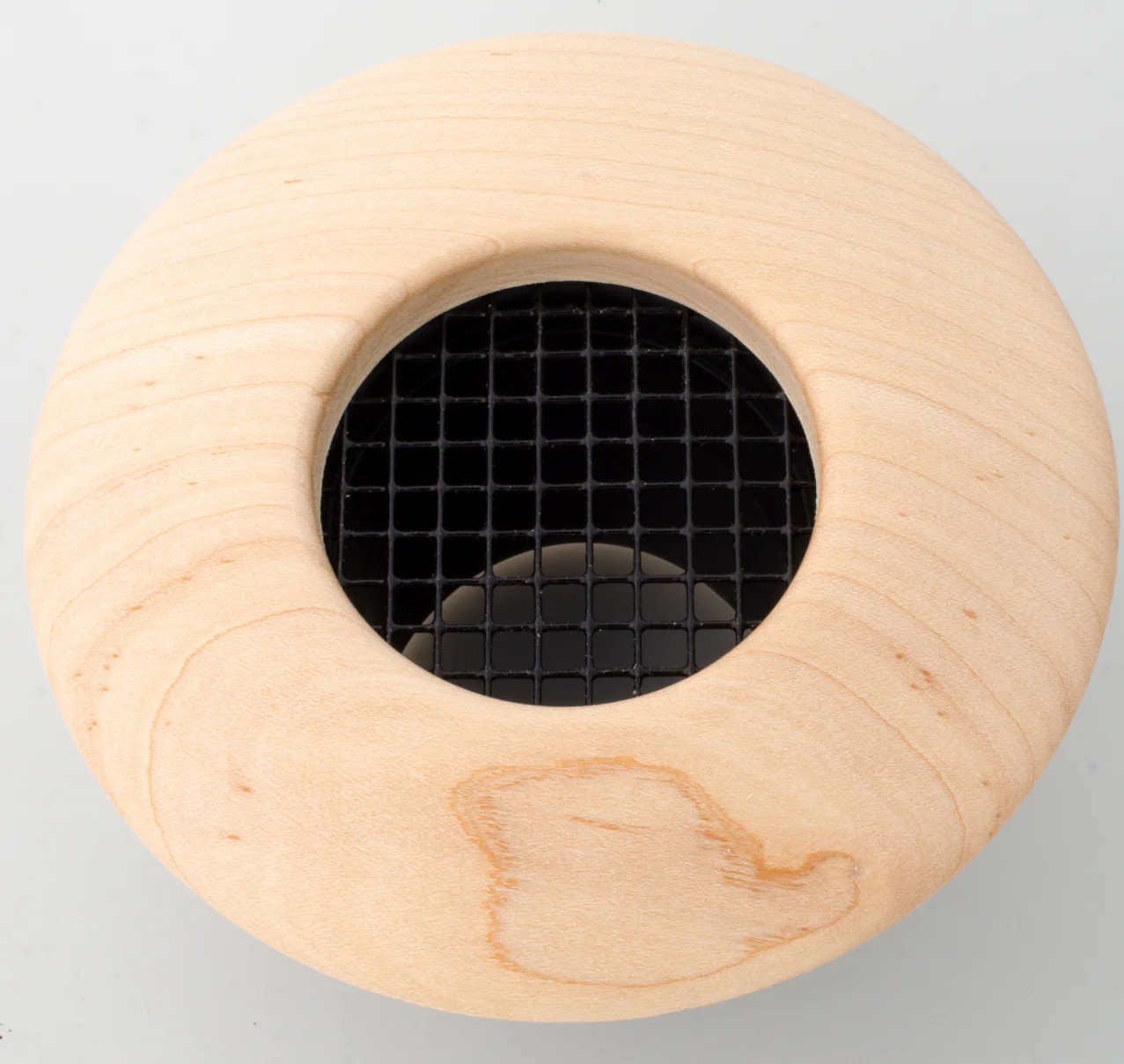 UPC-257-MA - 2.5" Maple Wood Supply Outlet, Round, The Unico System High Velocity Small Duct System