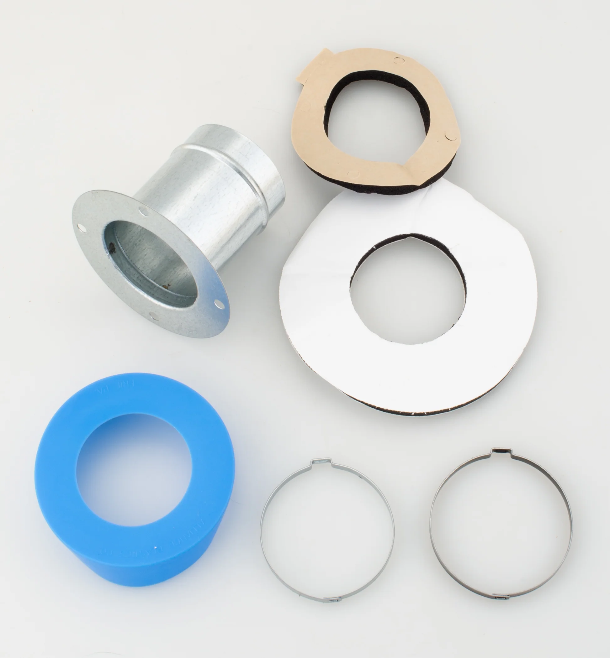 UPC-228F - Unico Flat Take-off, 2.5", for square metal plenum, includes gasket