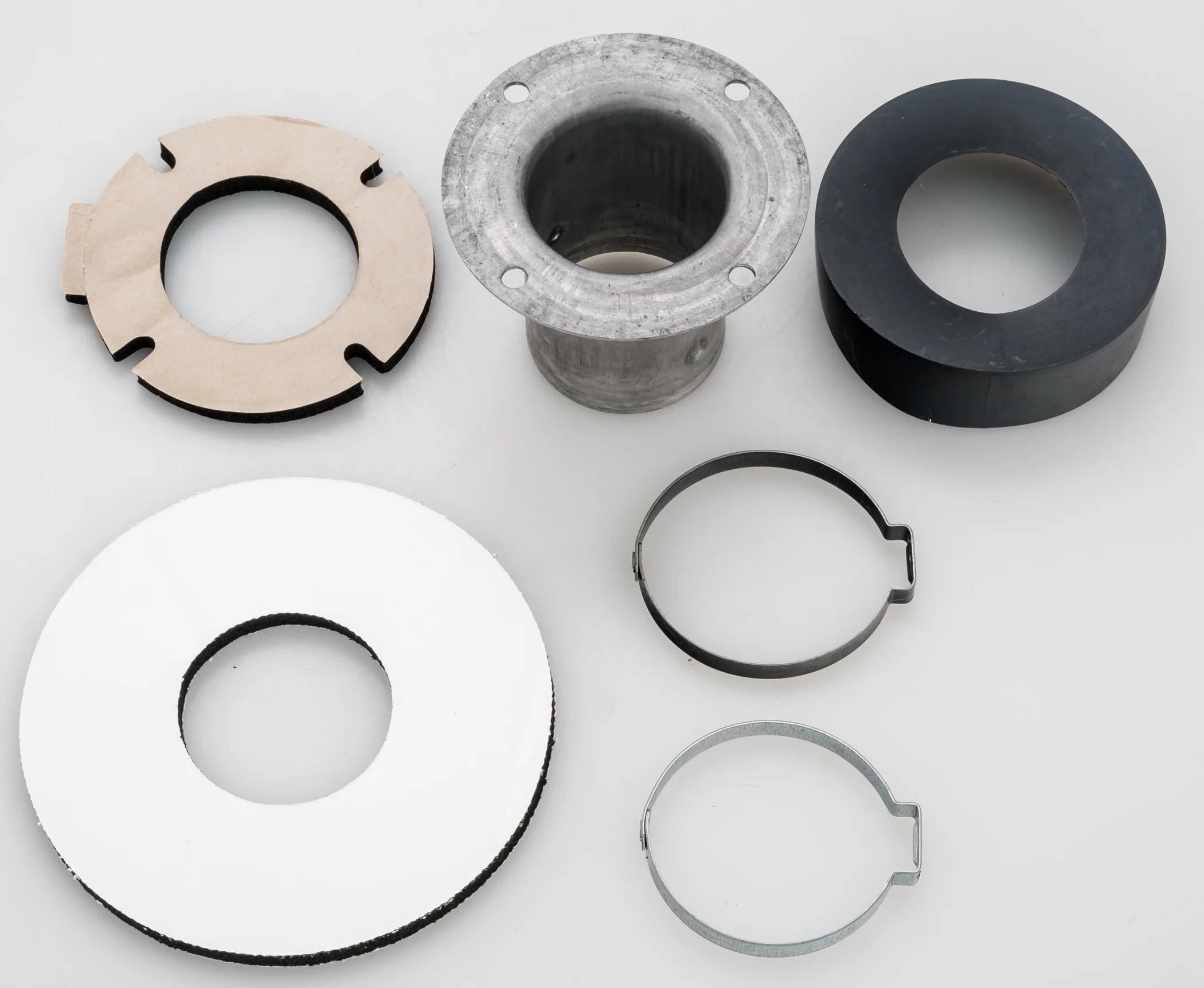 UPC-28F - Unico Take-off, for Flat Metal Plenum, Includes Gasket, 2"