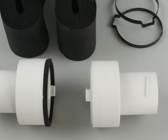 UPC-38TCR6-W-6 - Coupling Kit, 2", TFS, R6, White, Discount 6 Pack - Image 2