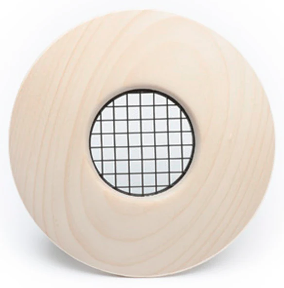 UPC-57T-K-1 - 2" Outlet, TFS, Wood, Knotty Pine, Face Plate Only