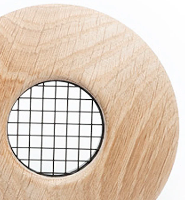 UPC-57T-WO-6 - 2" Outlet, TFS, Wood, White Oak, Face Plate Only (6 pcs) - Image 2